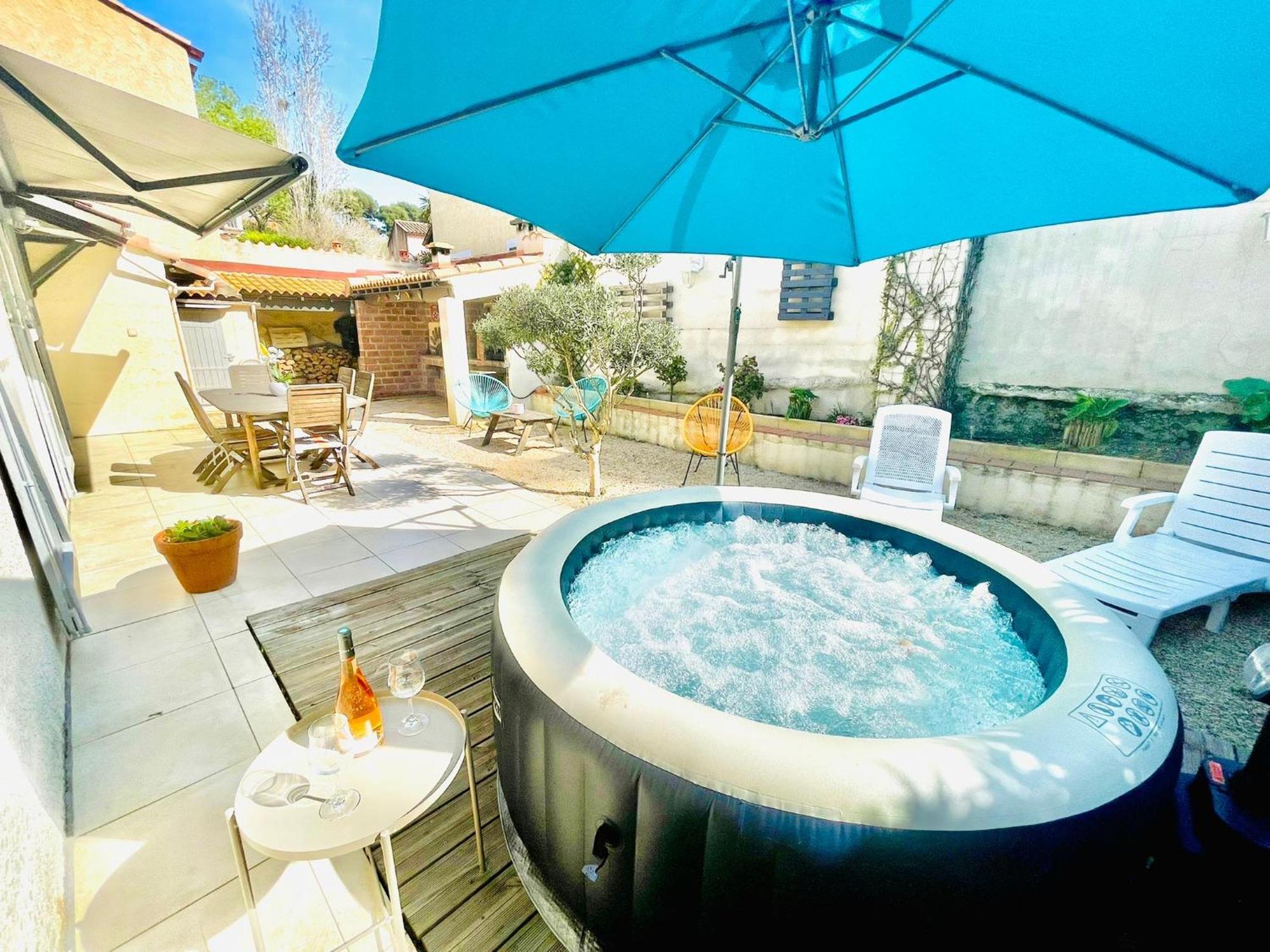 Villa Confort Jacuzzi Barbecue Clim Parking Марсель Экстерьер фото